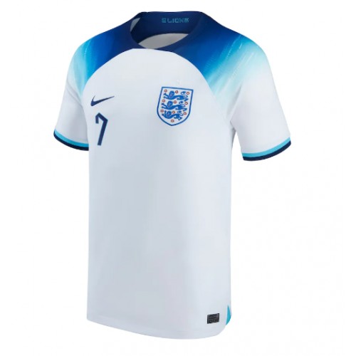 England Jack Grealish #7 Replika Hjemmebanetrøje VM 2022 Kortærmet